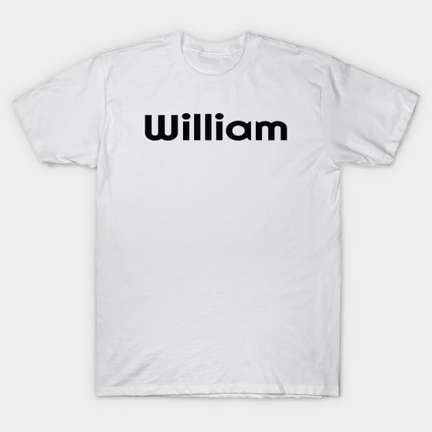 William T-Shirt by ProjectX23Red